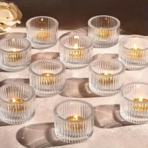 Glass Tealight Holders