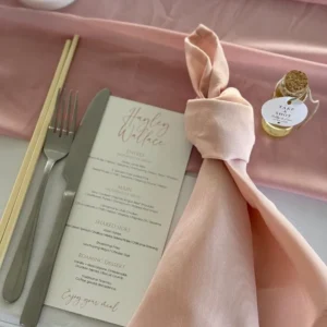 Linen Napkin Dusty Pink