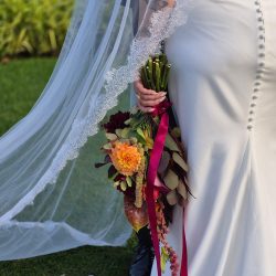 Beth and Darcy wedding cover photo at Crystal Palace and Courtyard Melbourne coordinated by ARLAI Event Co