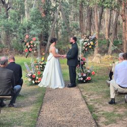 Romantic highlight image of Emma and Eliyas celebrating their wedding day.